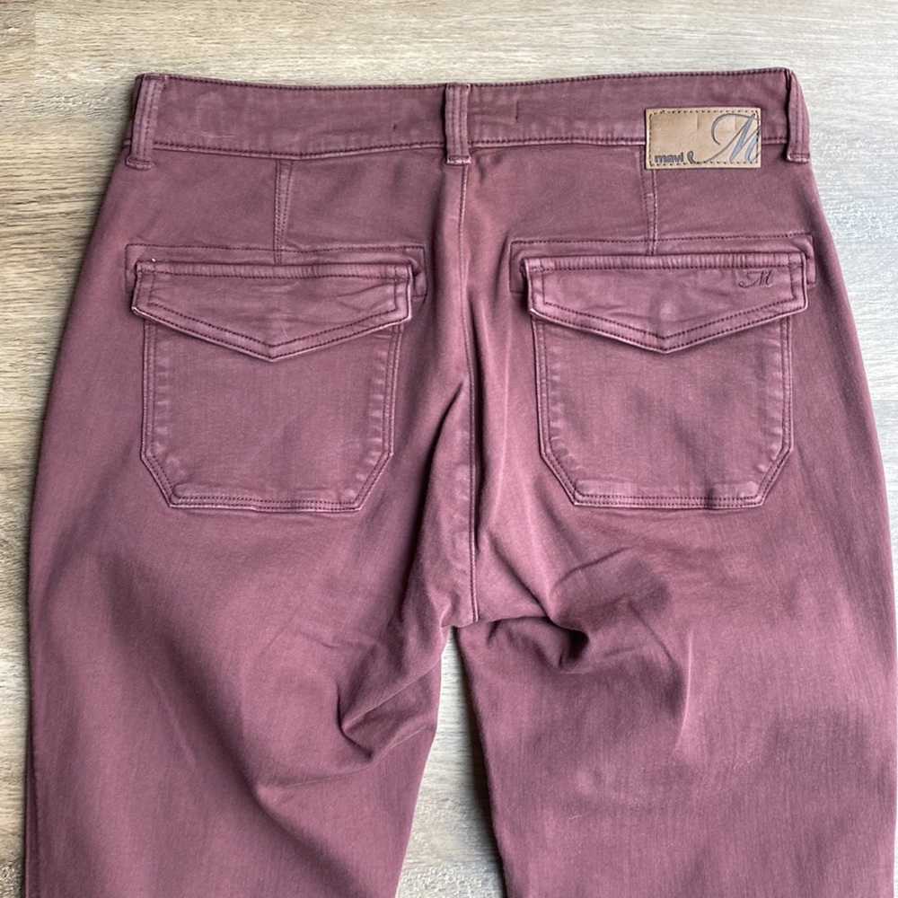 Mavi Ivy Slim Cargo Pants Mid Rise size 27 - Picture 6 of 16